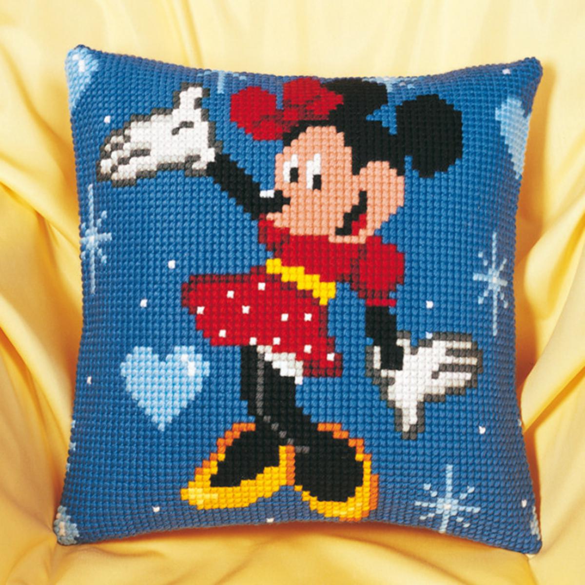 

Набор для вышивания крестом (подушка) Vervaco Disney Minnie Mouse PN-0014584