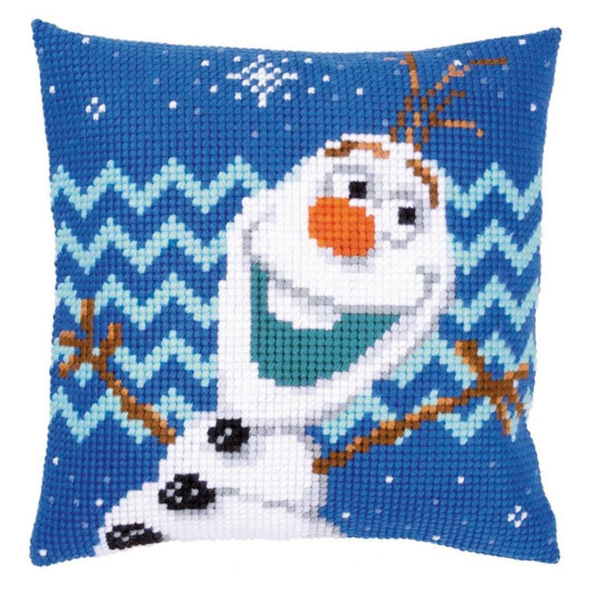 

Набор для вышивания крестом (подушка) Vervaco Disney Frozen Olaf PN-0165925