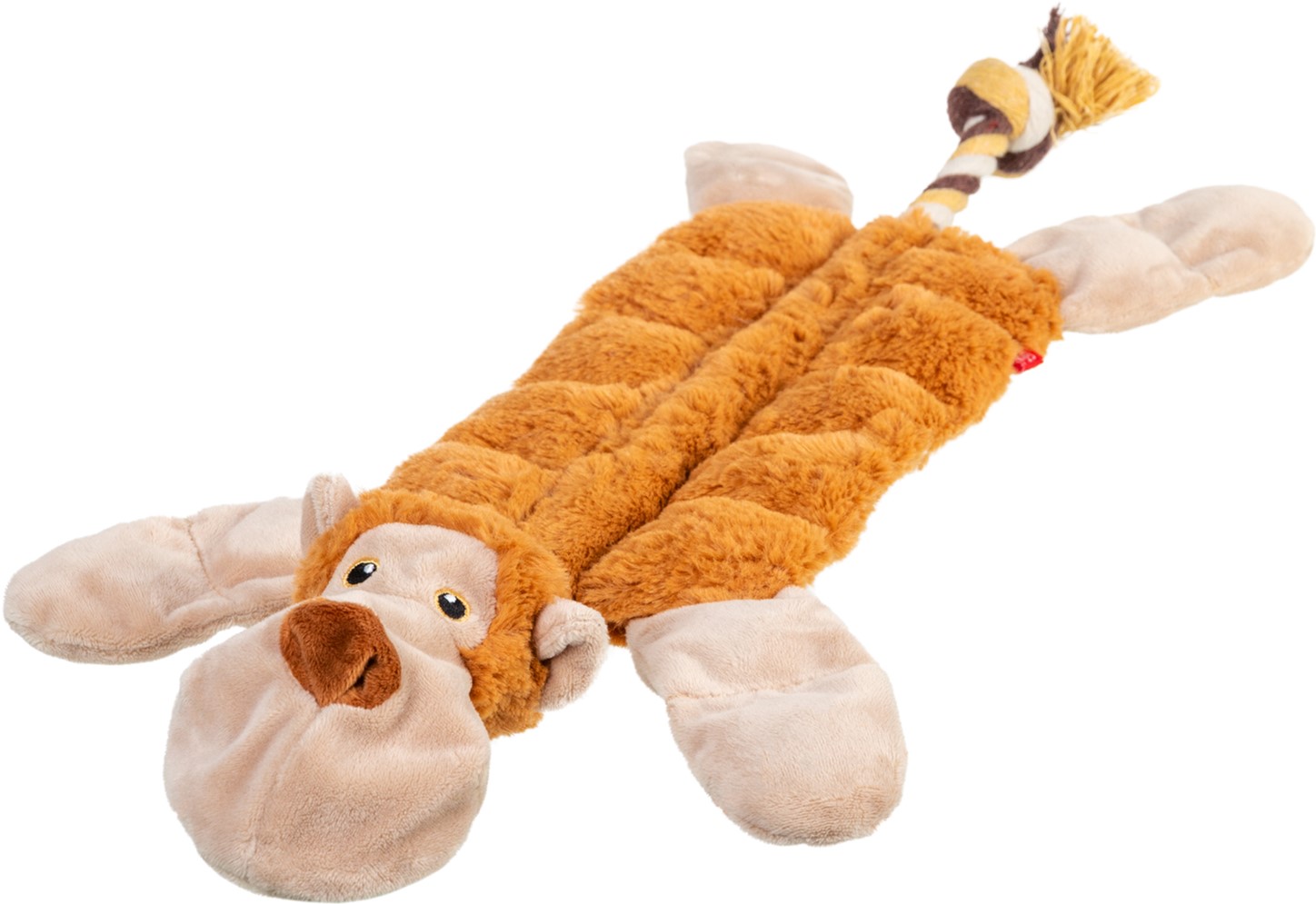 

Игрушка для собак GiGwi Обезьяна с пищалками Catch&fetch 34 см (75088Collar)