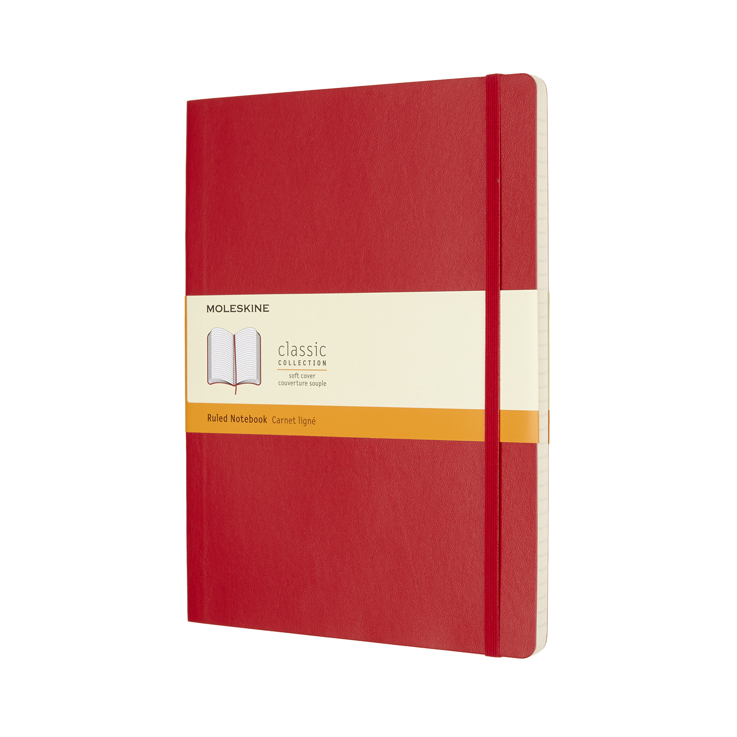 Moleskine classic soft. Moleskine Classic (в клетку), XLARGE (19х25 см). Блокнот Moleskine Classic Soft 190х250, 96 листов 431021. Комплект блокнотов 3 шт. Moleskine набор 3 блокнота Cahier Journal XL 190x250, 60 листов 394795. Красный Молескин.