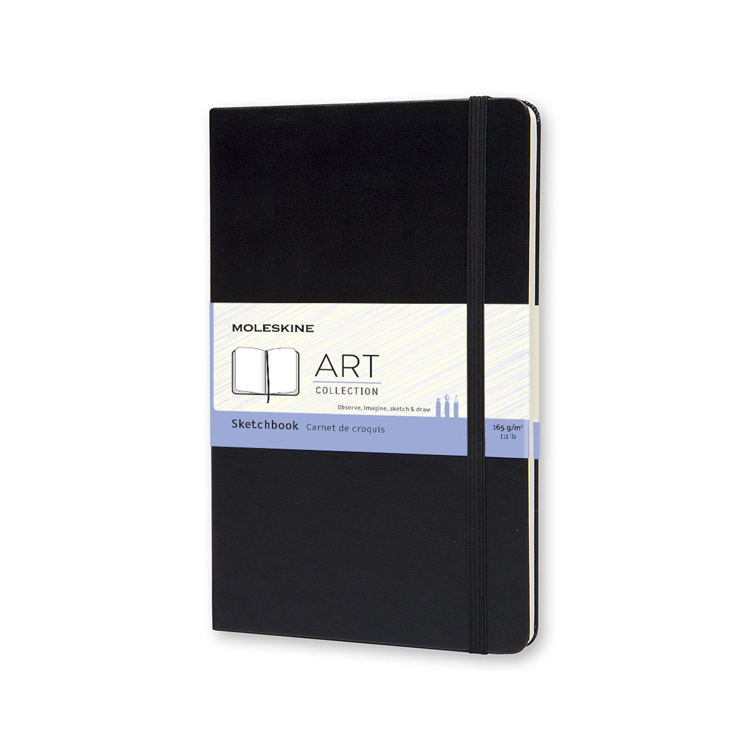 

Записник Moleskine Art середній / Для нарисів Чорний (9788883701153)
