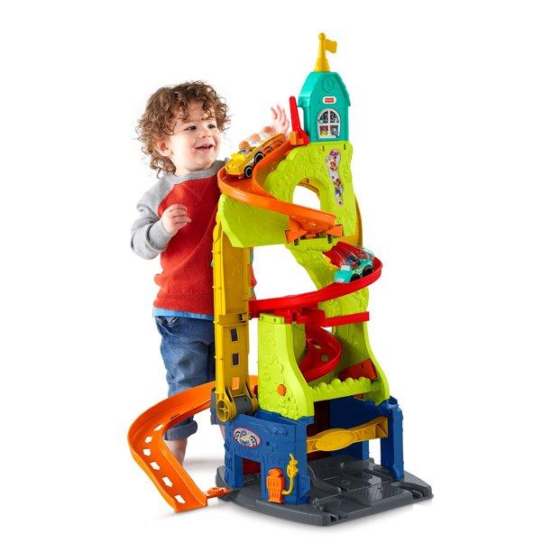 

Игровой набор Небоскреб Фишер-Прайс Fisher-Price Little People Sit 'N Stand Skyway
