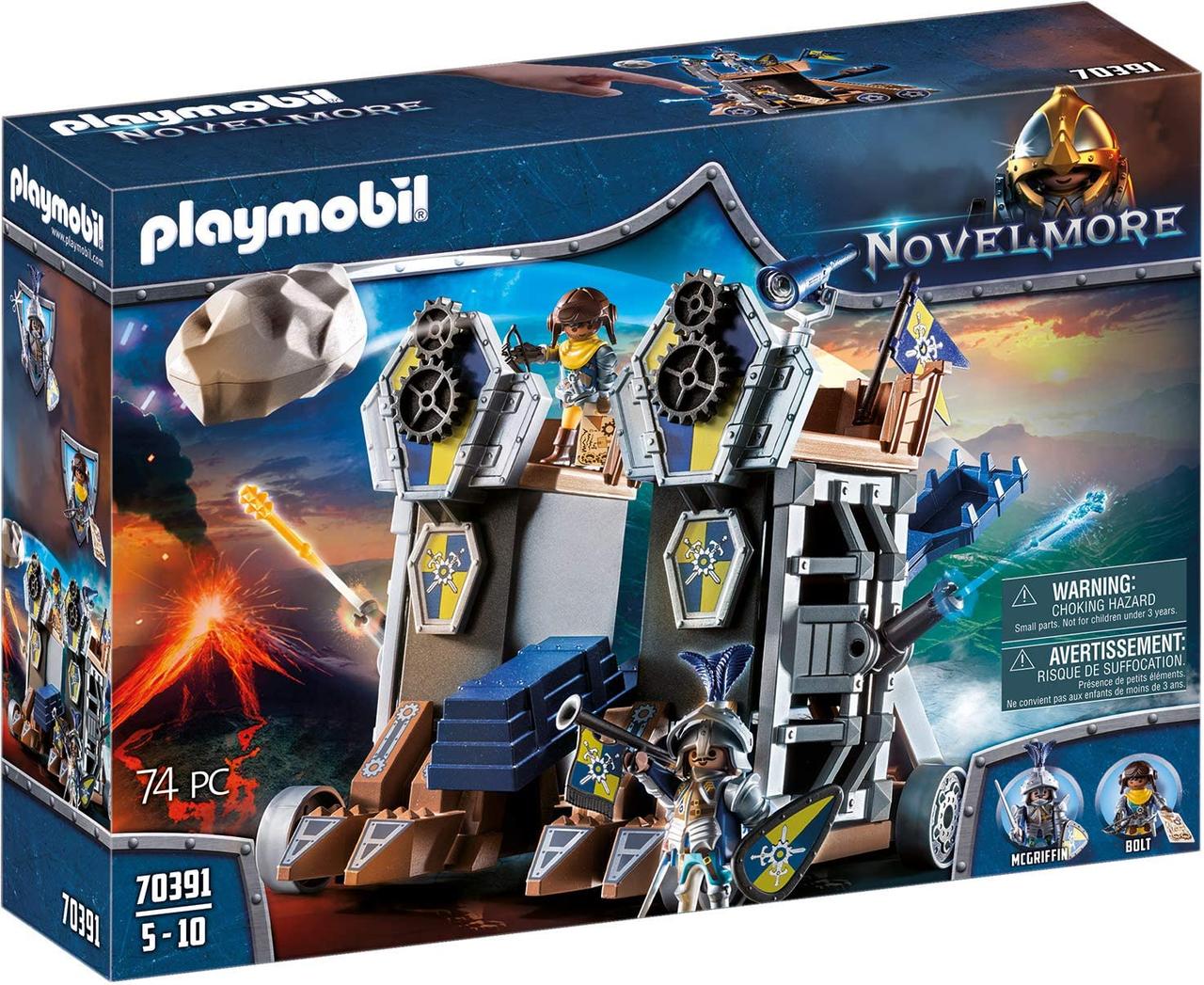 

Конструктор Плеймобил 70391 Мобильная крепость Новелмора Playmobil Novelmore 70391