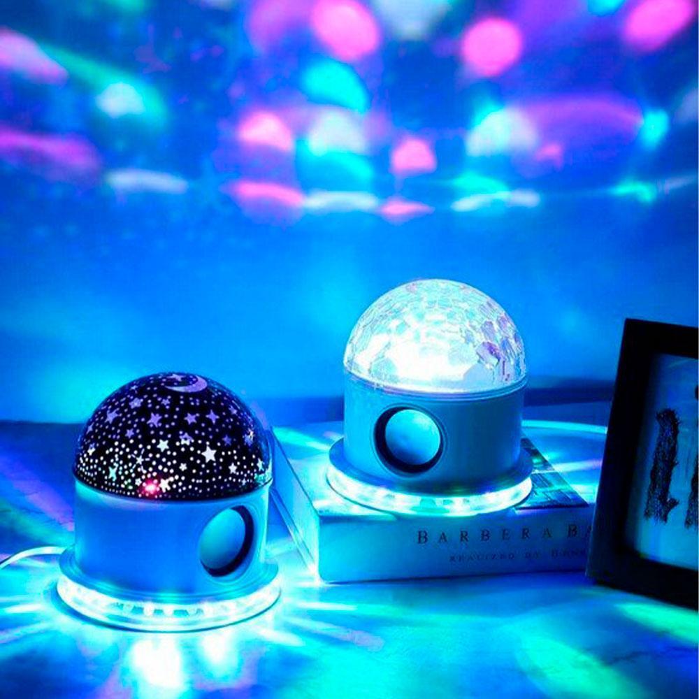 

Светодиодный LED диско-шар c Bluetooth Crystal Magic ball (light) New Model