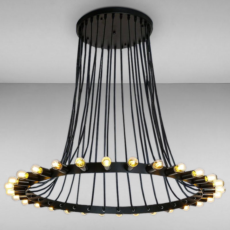 

Люстра подвесная Light House LS-17115-30 BK черная