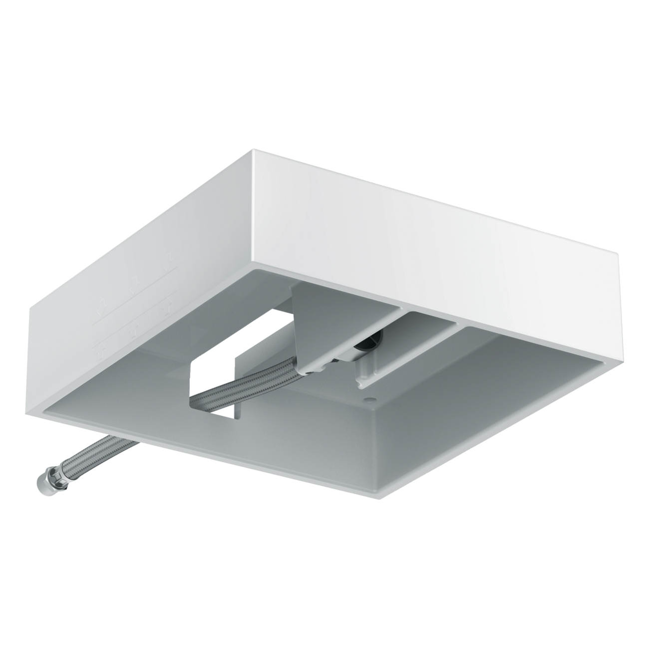 

Скрытая часть hansgrohe Raindance верхнего душа 400×400 мм 26254180
