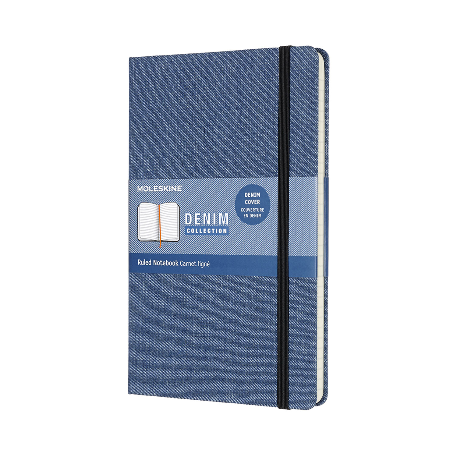 

Записник Moleskine Denim середній / Лінійка Антверпен Синій (8058647626246)