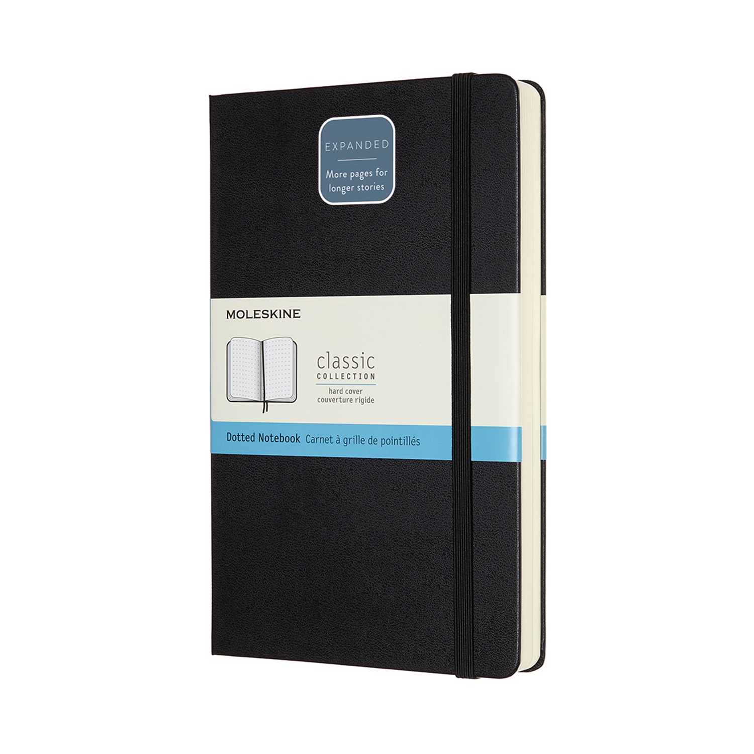 

Записник Moleskine Classic Expanded середній / Точка Чорний (8058647628035)