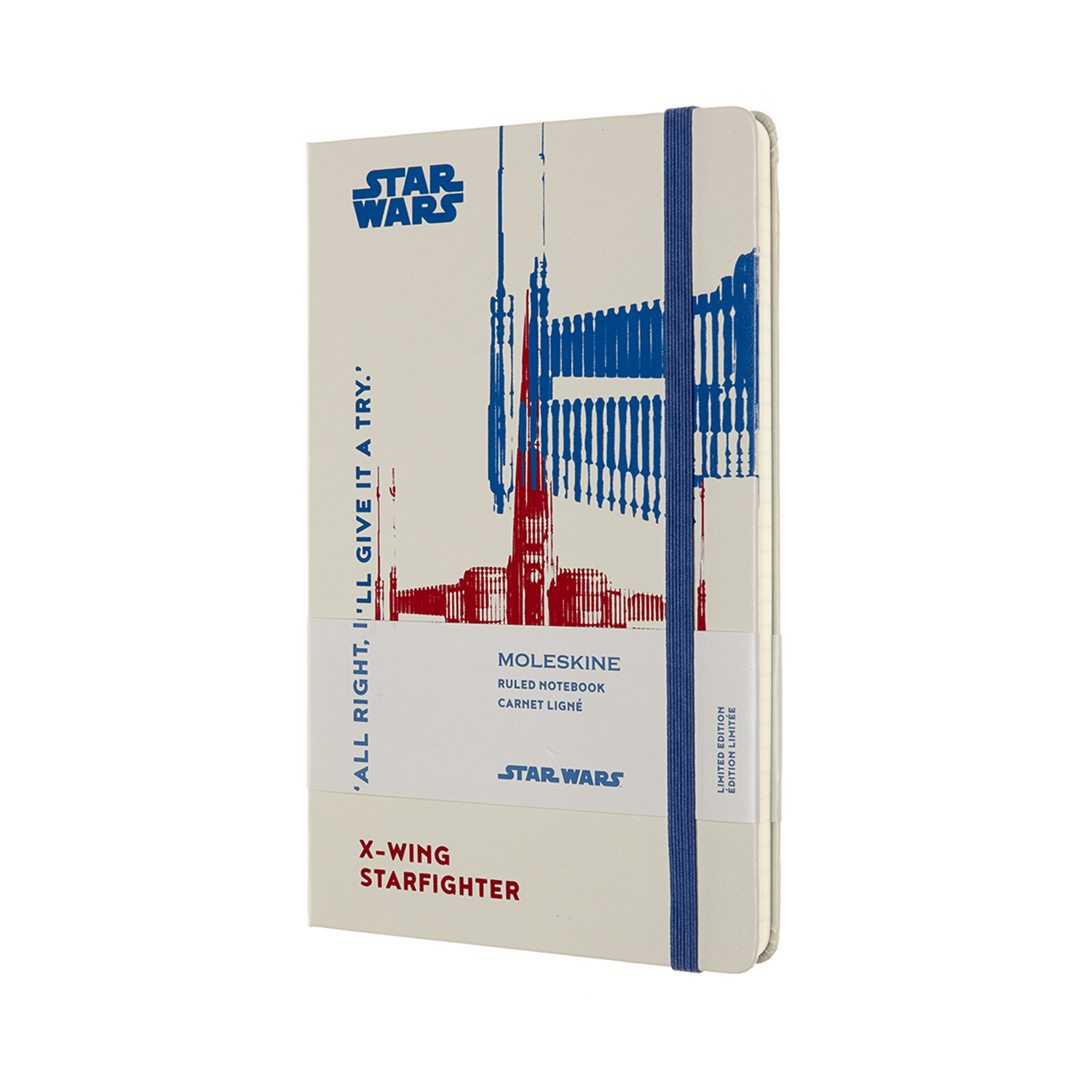 

Записник Moleskine Star Wars середній / Лінійка X-Wing (8053853603753)