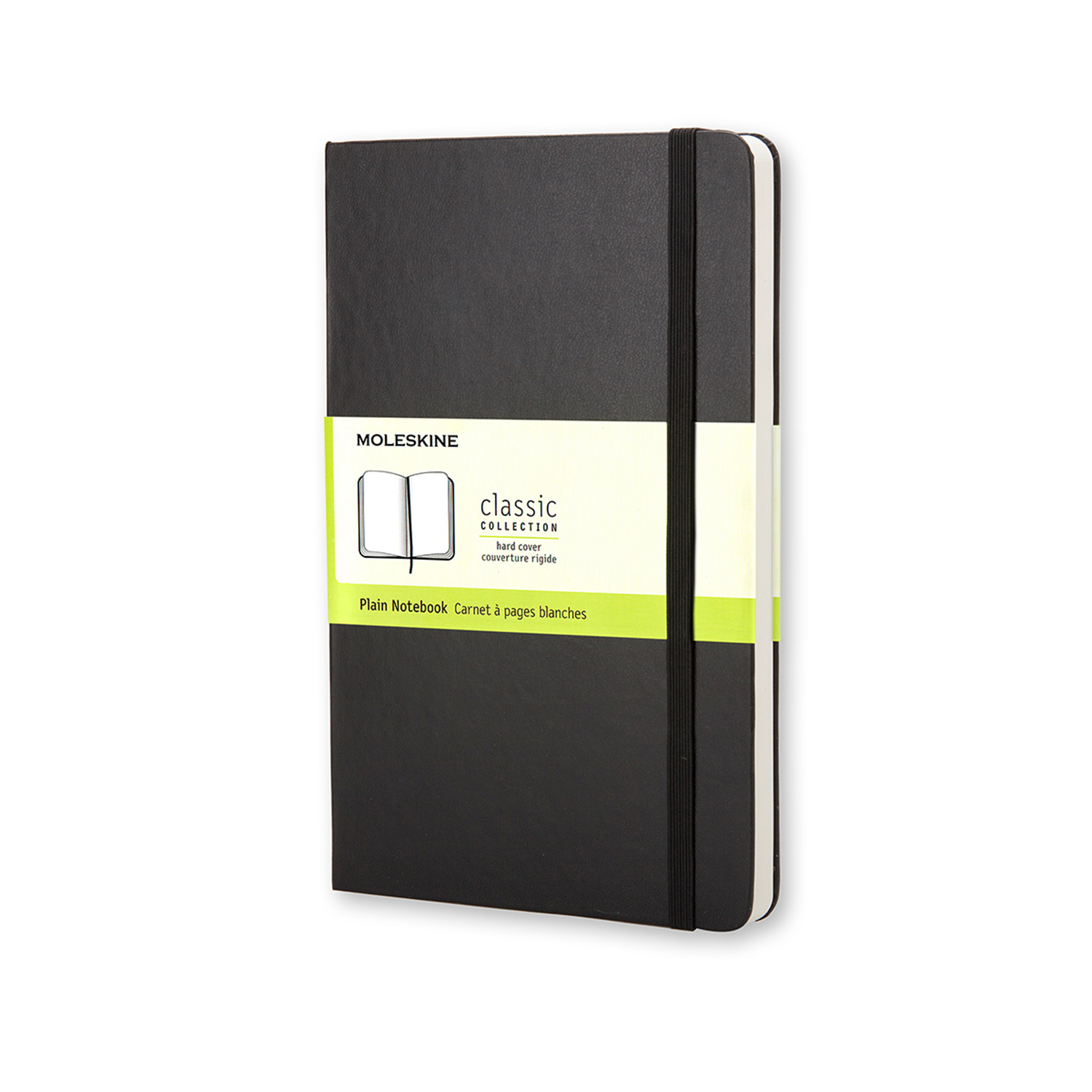 

Записник Moleskine Classic середній / Нелінований Чорний (9788883701146)