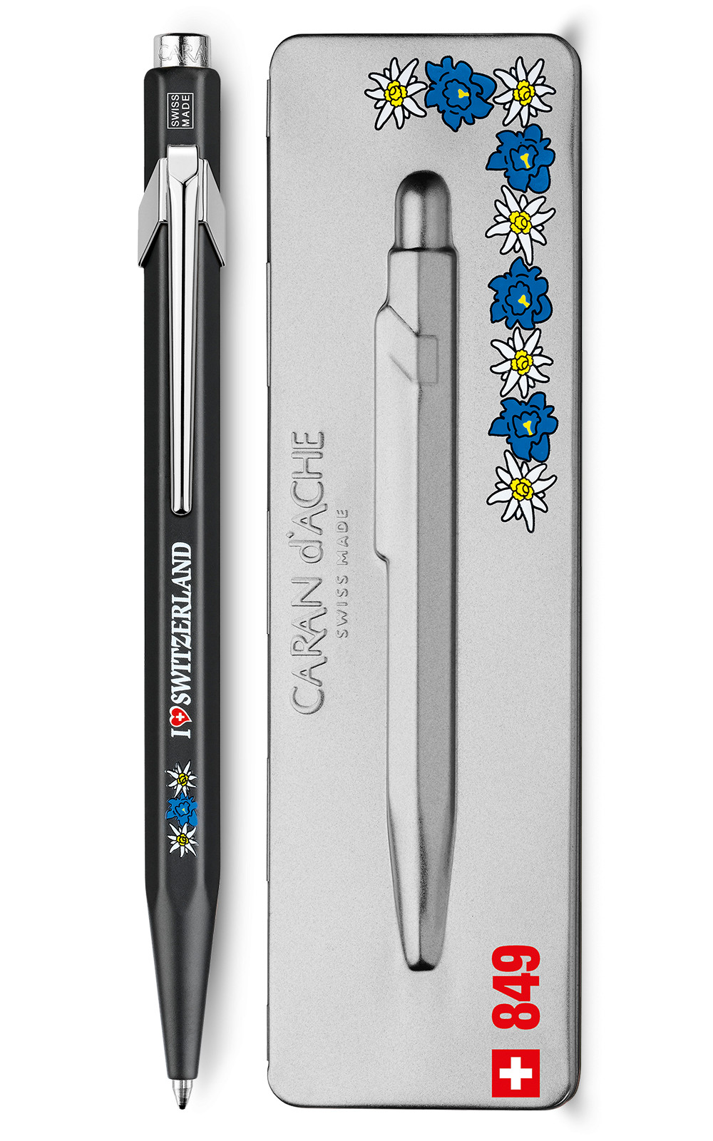 

Ручка Caran d'Ache 849 Totally Swiss Едельвейс + box (7630002330183)