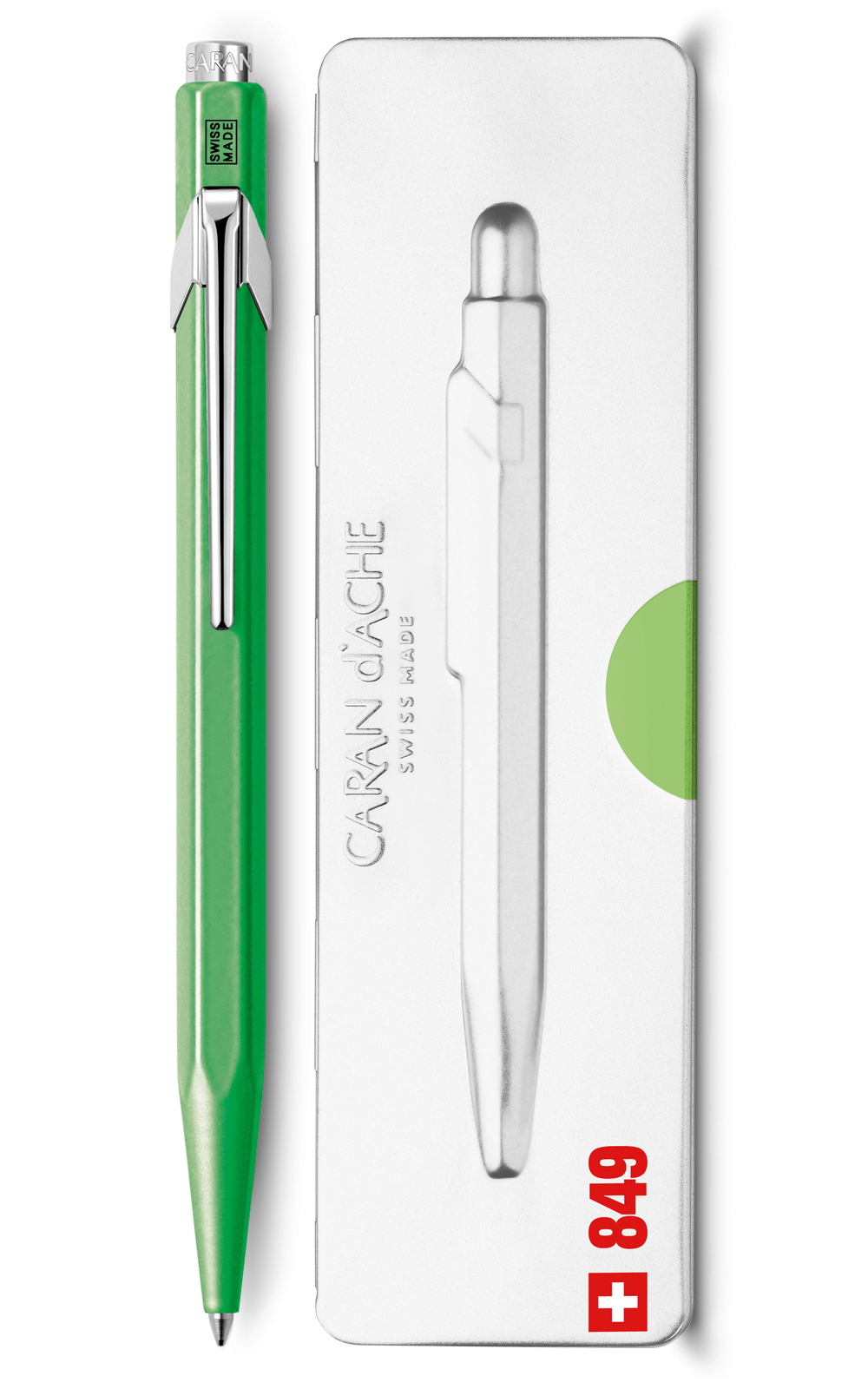 

Ручка Caran d'Ache 849 Pop Line Fluo Зелена + box (7630002316804)