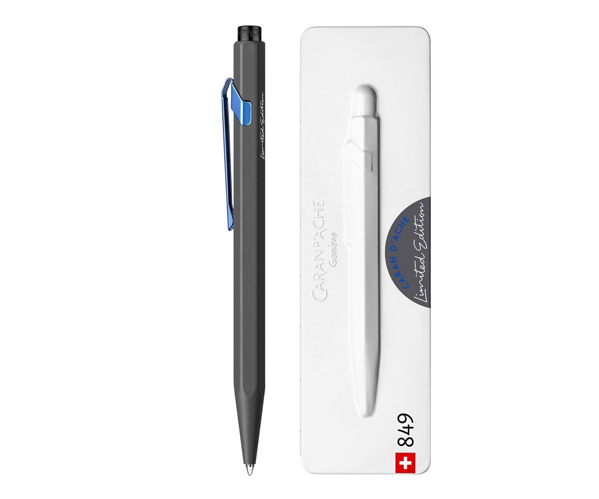 

Ручка Caran d'Ache 849 Claim Your Style Сіра + box (7630002340816)