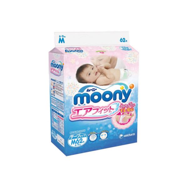 

Подгузники M 62шт Moony (4903111211050) (243976)