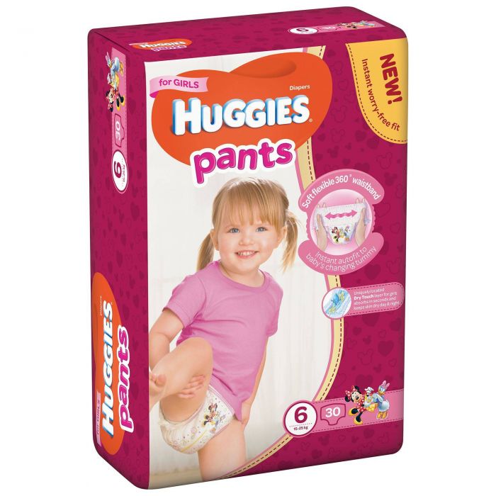

Подгузники-трусики 6 30шт Huggies (5029053564296) (64296)