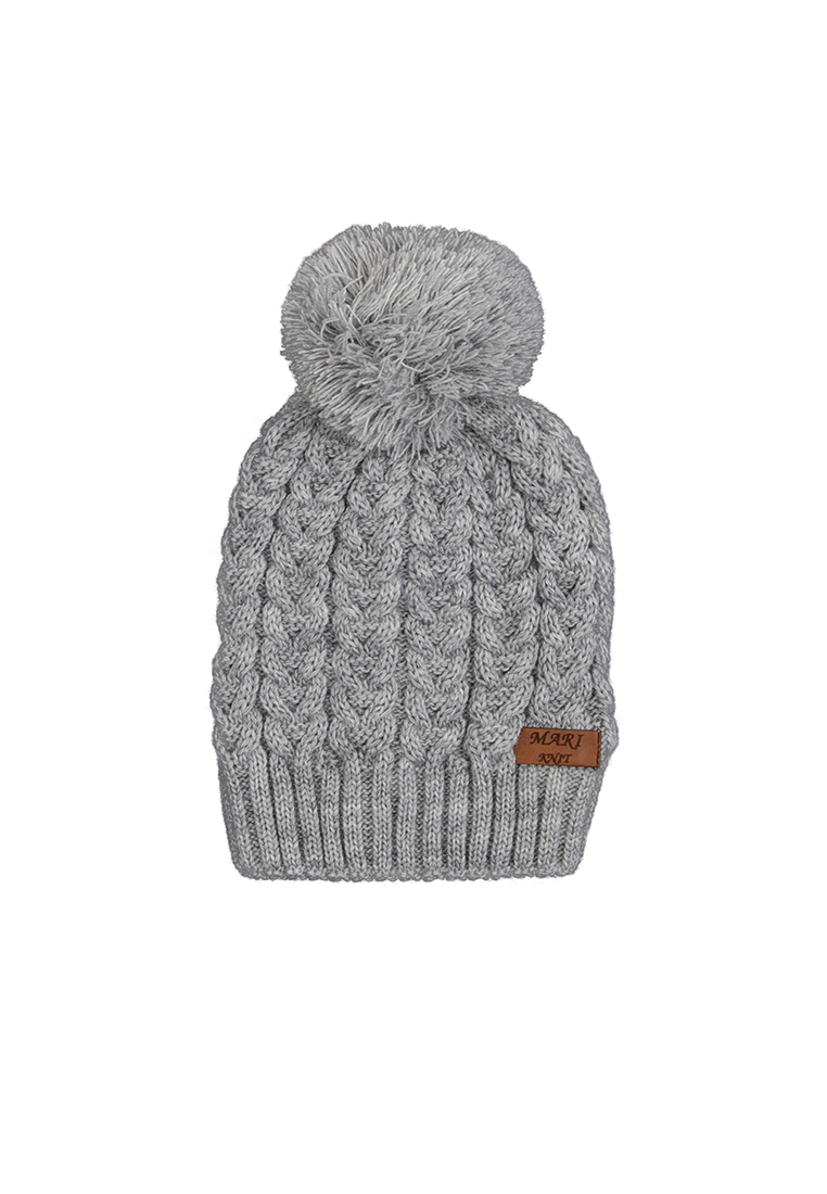 

Шапка для девочки демисезонная Mari-Knit 0822 р50 48см серый 45972