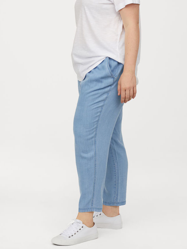 

Брюки H&M 0776983-0 XXL Голубые (СА2000001894798)