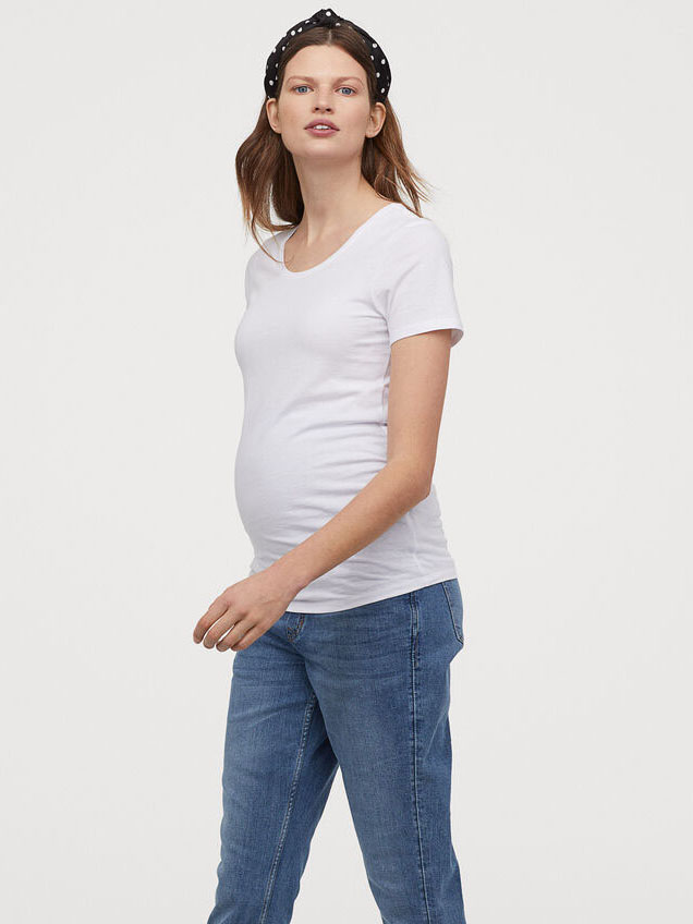 

Футболка для беременных H&M 12-0811719-001  Белая (СА2000001898505, Футболка для беременных H&M 12-0811719-001 S Белая (СА2000001898505)