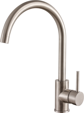 

Смеситель кухонный KERNAU KWT 07A STEEL