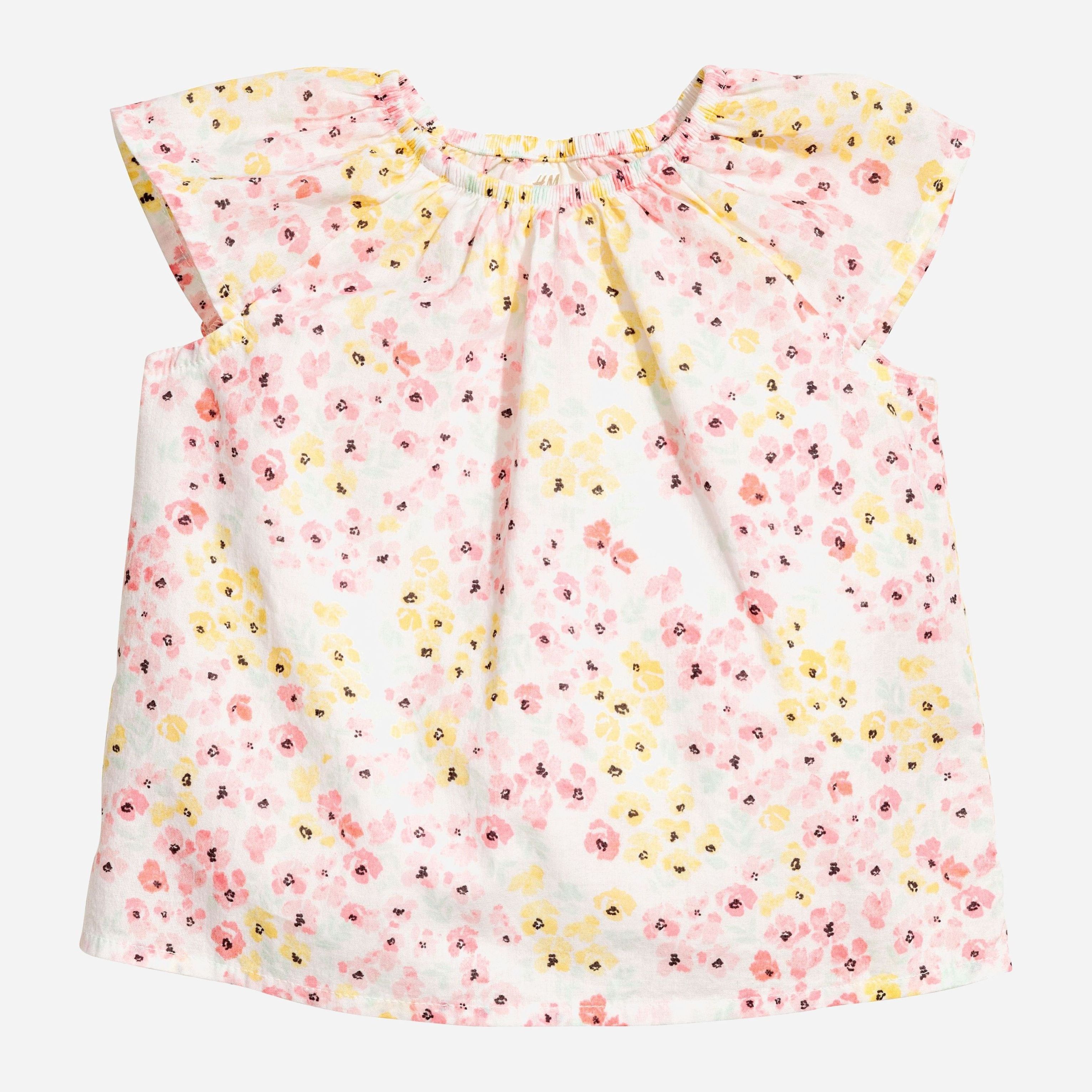 

Блузка H&M 74604315 74 см Молочная