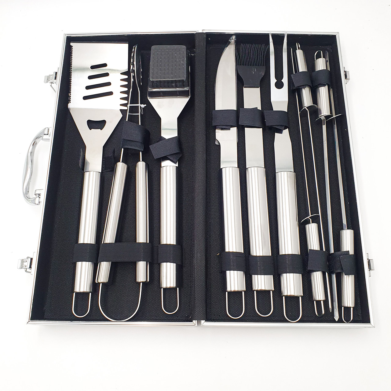

Набор для барбекю мангала гриля в алюминиевом кейсе BBQ Tools Set AL 10 предметов (UYTYJHYGTFR456720)