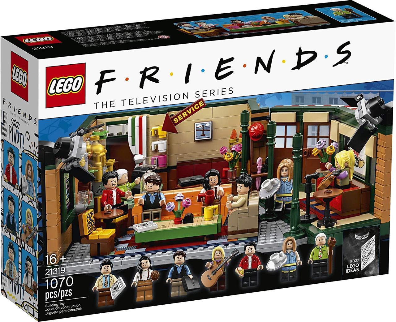 

Конструктор LEGO 21319 Ideas Центральна кав'ярня з серіалу Друзі Central Perk