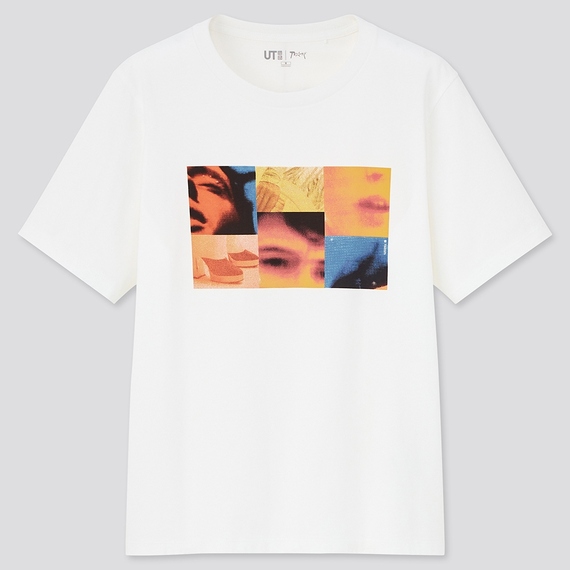 

Футболка Uniqlo с принтом  белая, Футболка Uniqlo с принтом S белая