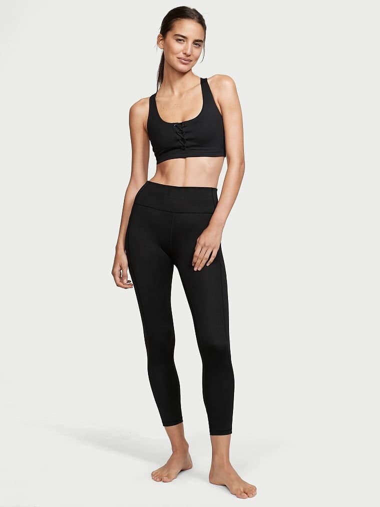 

Спортивный комплект Victoria's Secret топ и лосины 1159758981 (Черный, L/14)