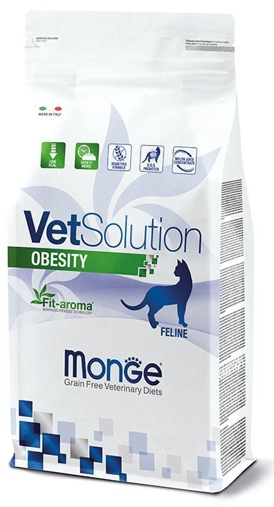 

Сухой корм для кошек Monge VetSolution Cat Obesity 0,4кг (70081702)