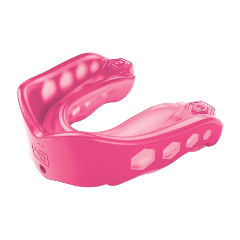 

Капа для бокса детская Shock Doctor Gel Max (до 10 лет) розовая