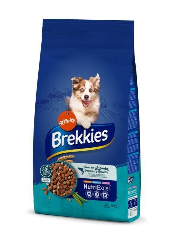 

Сухой корм для собак с лососем тунцом и овощами Brekkies Dog Excel Mix Fish 20кг