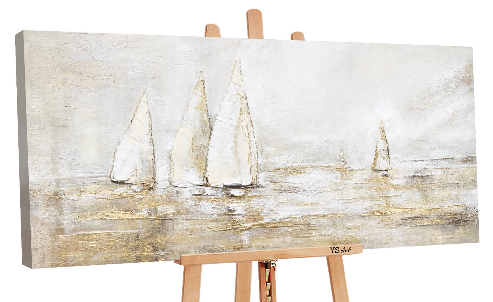 

Картина ручной работы YS Art «Солнечные блики», 100×50 см