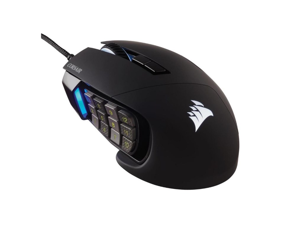 

Мышь Corsair Scimitar RGB Elite USB Black (CH-9304211-EU)