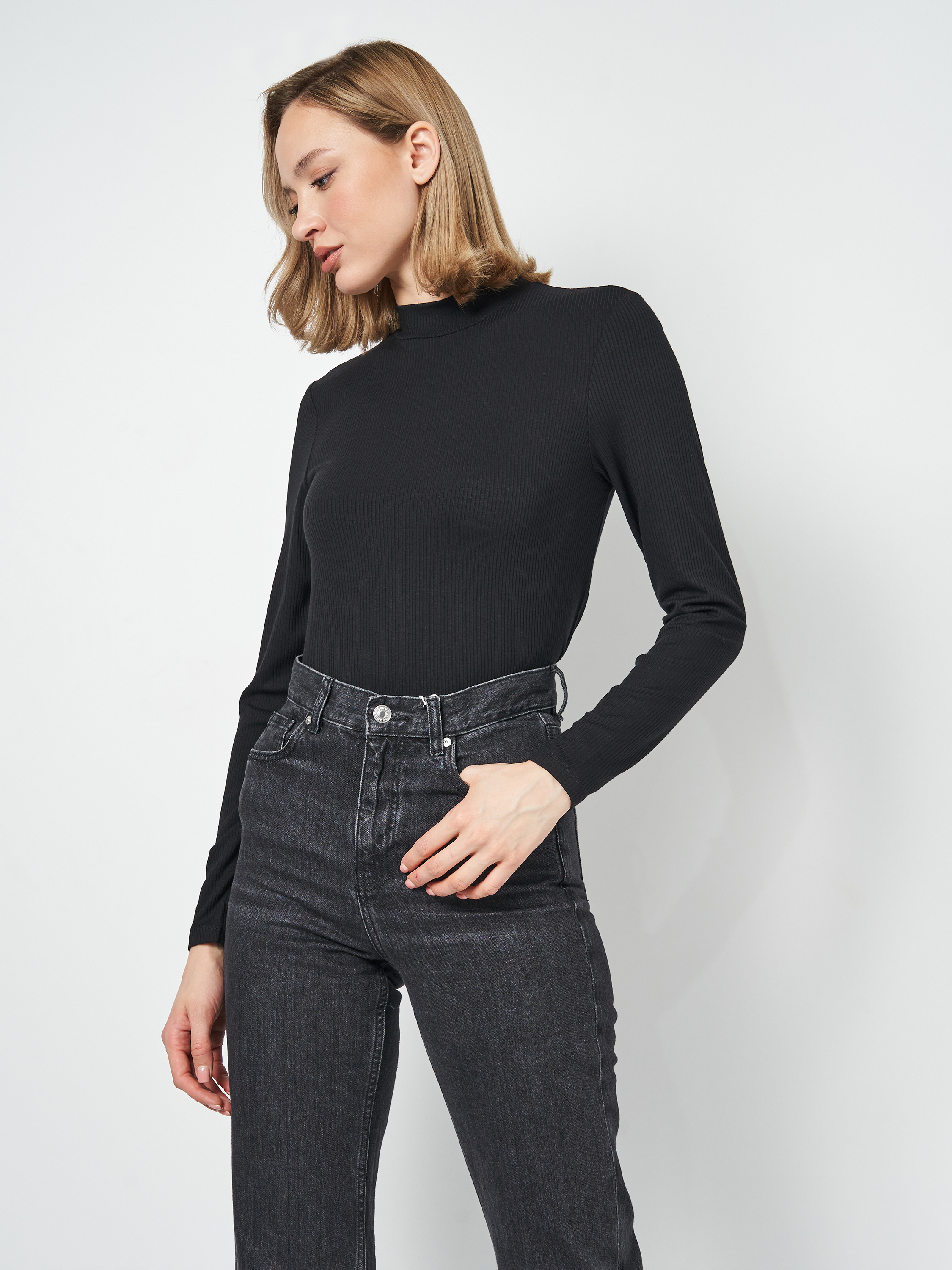 

Гольф H&M  черный 911866507, Гольф H&M S черный 911866507