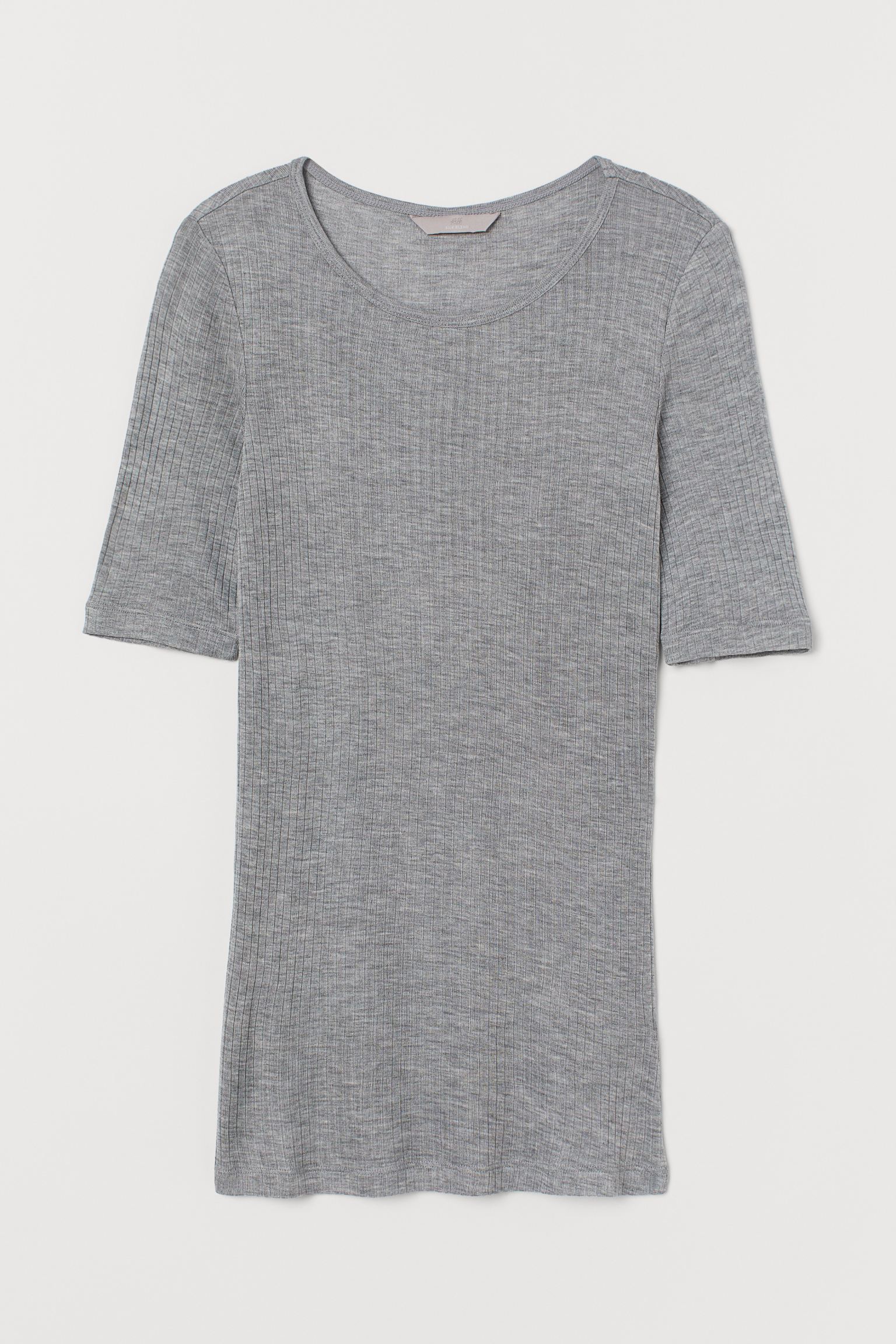 

Футболка H&M  серый меланж 1712774543, Футболка H&M XS серый меланж 1712774543