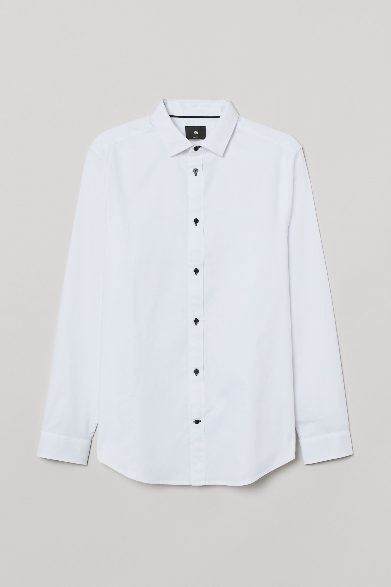 

Рубашка H&M  белый 2712519516, Рубашка H&M L белый 2712519516