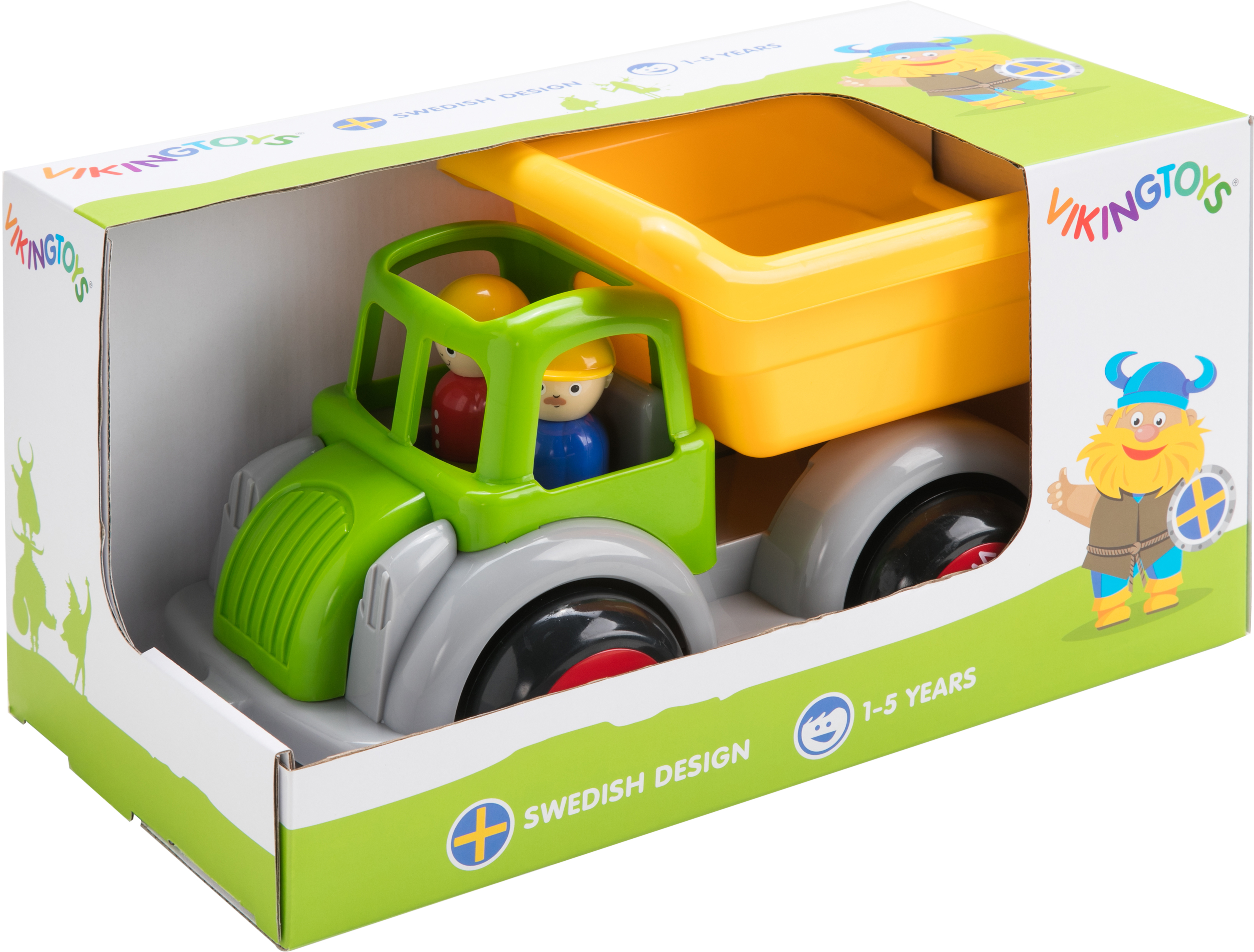 

Грузовик Viking Toys с 2 фигурками и подарочной упаковкой 25-28 см (781250) (7317677812502)