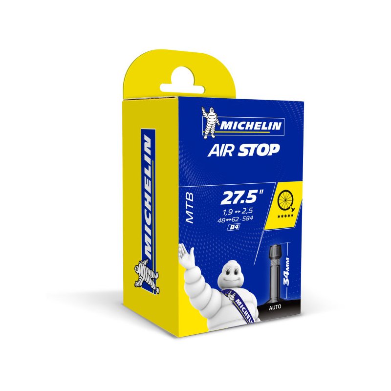 

Камера Michelin B4 27.5x1.9/2.5, AV 34мм (48/62-584) 215г