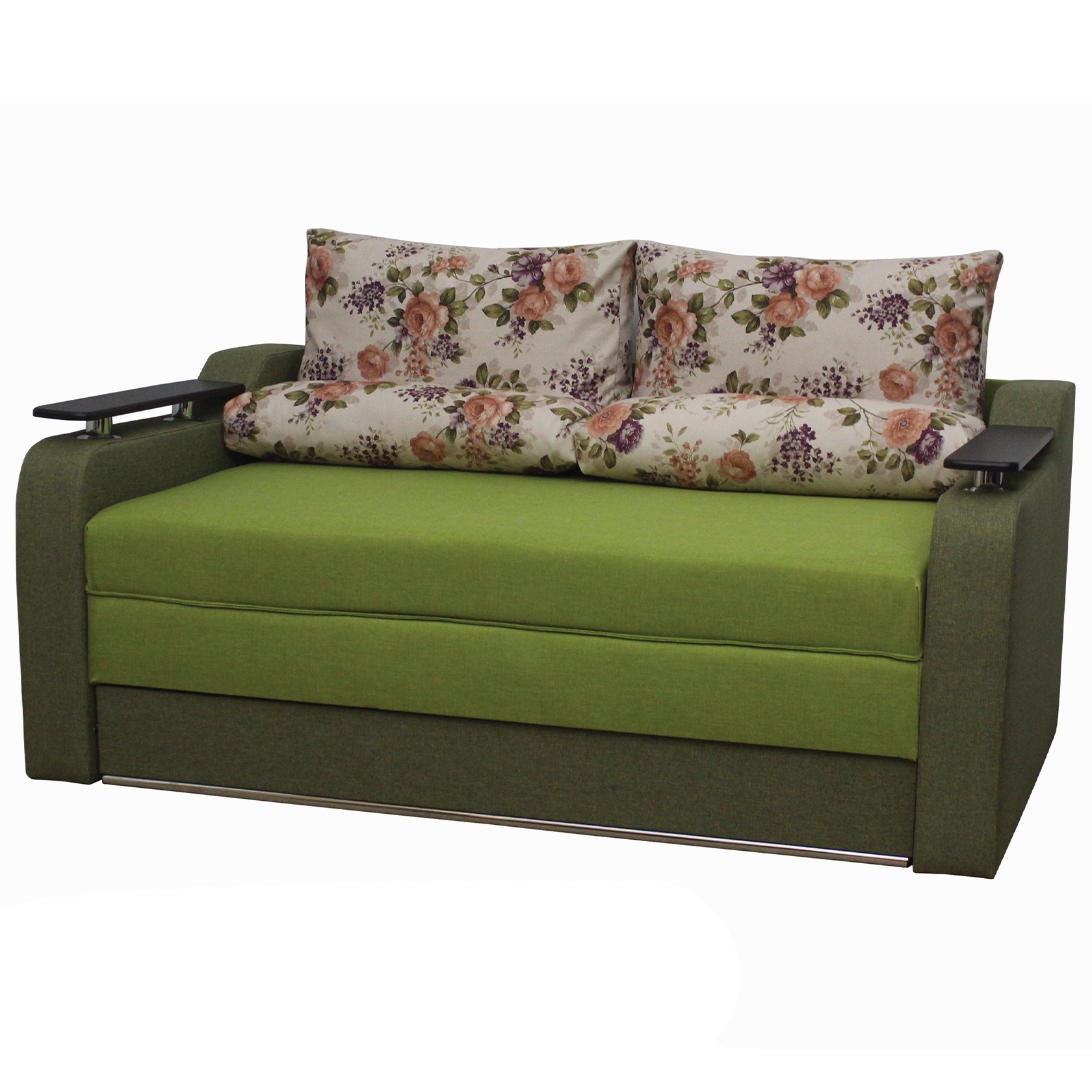 

Прямой диван Лотос-Браво (Мебель Софиевки) Зеленый 105х190 см 11120_83