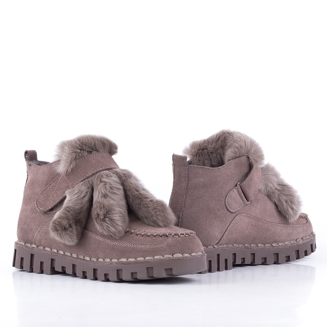 

Женские слипоны зима Allshoes 130724 Коричневый р.36 (22,5 см.)