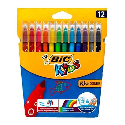 

Фломастеры BIC "Кід Кулер", 12 кол. bc9202932