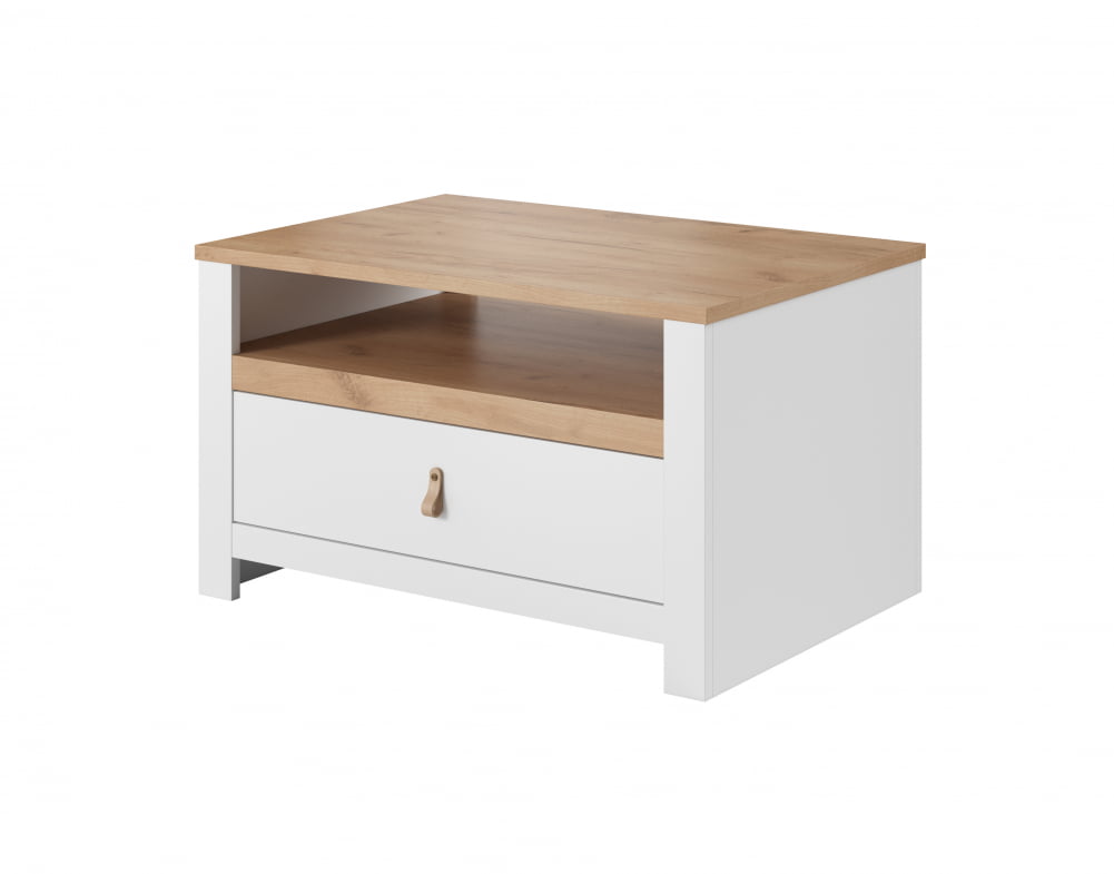 

Стильный журнальный столик с ящиком и нишей для гостиной Eden Meble Laski 90x52x60 112523