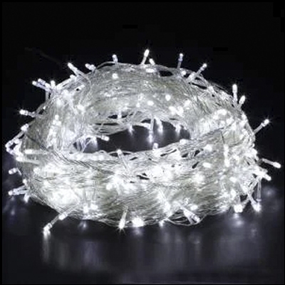 

Гирлянда электр. 300л. LED белая 18м 4-43-4 Без бренда