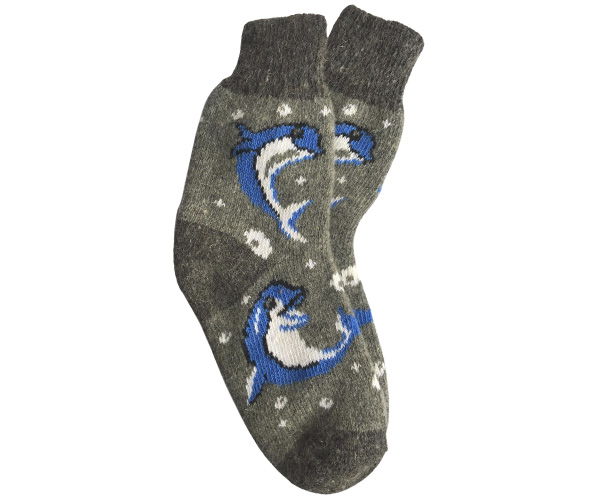 

Женские носки шерстяные с рисунком 25-27 р коричневые (nj_8)