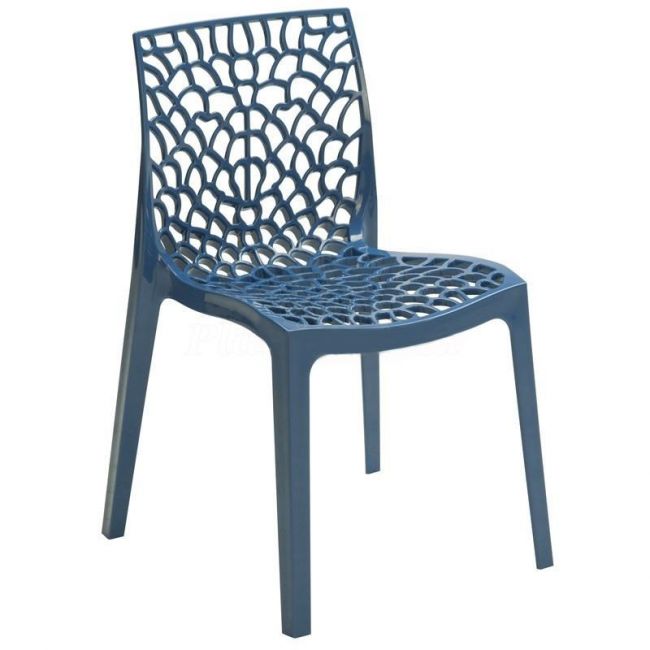 

Cтул для кухни, кафе, ресторана GRANDSOLEIL GRUVYER BLUE Грувер Синий S6316BA