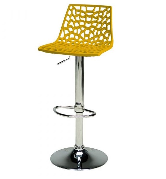 

Стул барный GRANDSOLEIL SPIDER giallo brill Спайдер желтый S2800GB