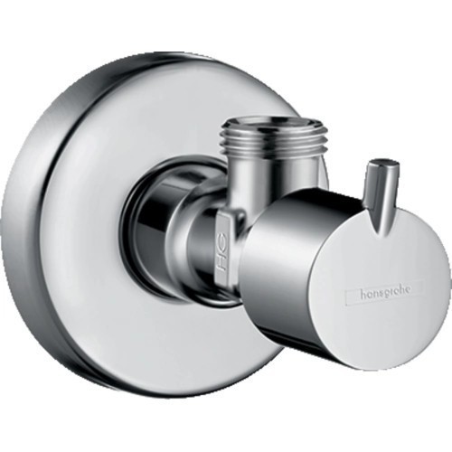 

Кран приборный угловой 1/2"x3/8" HANSGROHE Metropol S нр-нр ручка 13901000