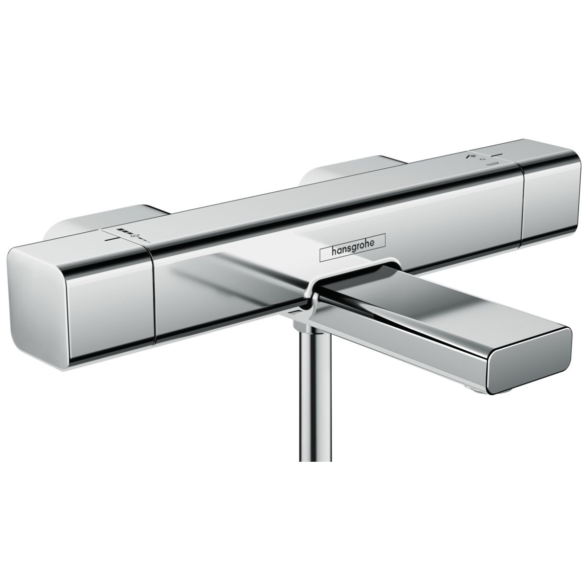 

Кран для ванной термостатический HANSGROHE ECOSTAT E хром латунь 15774000