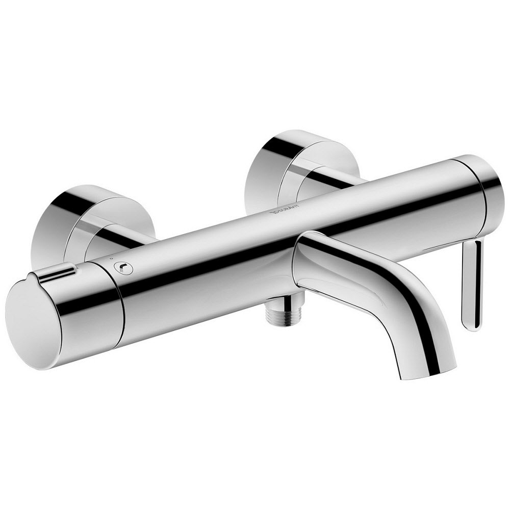 Кран для ванны одновентильный с коротким носиком DURAVIT C.1 хром ...