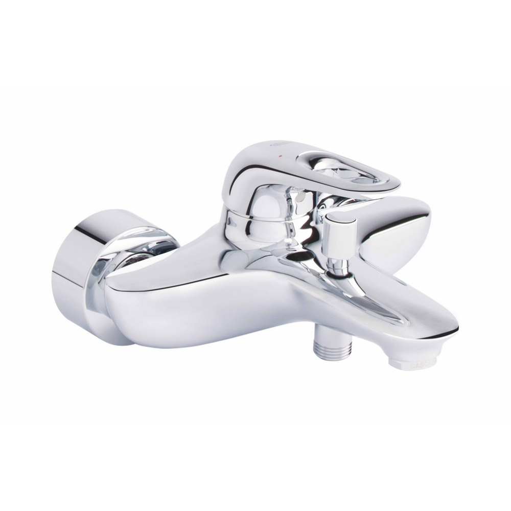 

Кран в ванную однозахватный с коротким изливом GROHE Eurostyle хром латунь 33591003